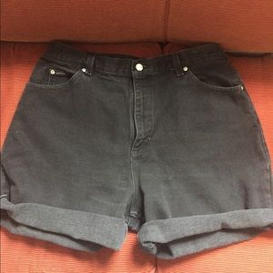 Vintage high-waisted shorts
